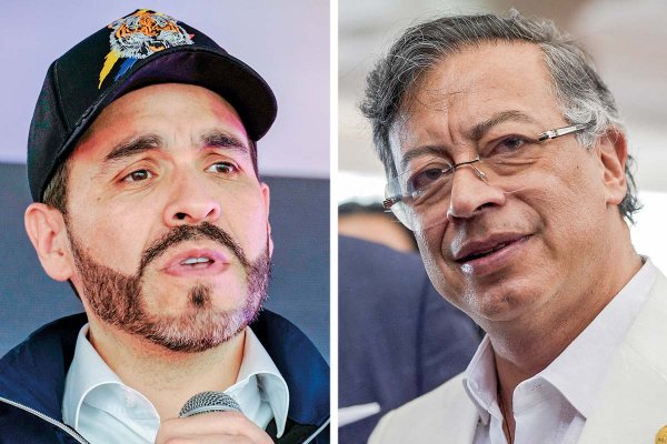 <p>El Presidente electo de Colombia, Abelardo de la Epriella. El actual Presidente de Colombia, Gustavo Petro. Fotos: Reuters y Archivo</p>