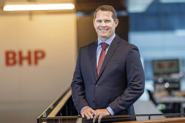 <p>El sello chileno de Brandon Craig, el nuevo CEO de BHP</p>