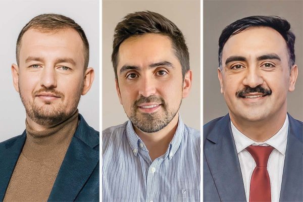 <p>Vadym Sotskov, country head Jugabet. Fabián Mellado, country manager Betano. Jorge Cárdenas, director de marketing Coolbet.</p>