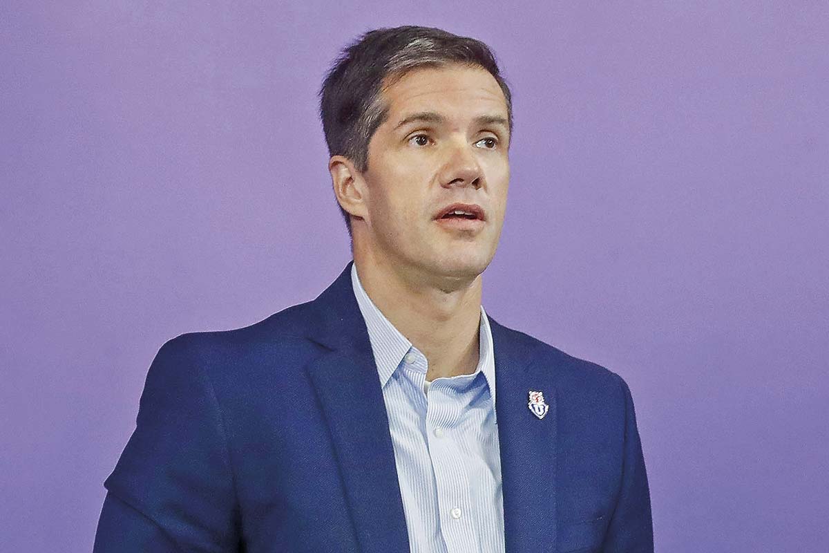 <p>El expresidente de Azul Azul, Michael Clark. Crédito: Photosport</p>