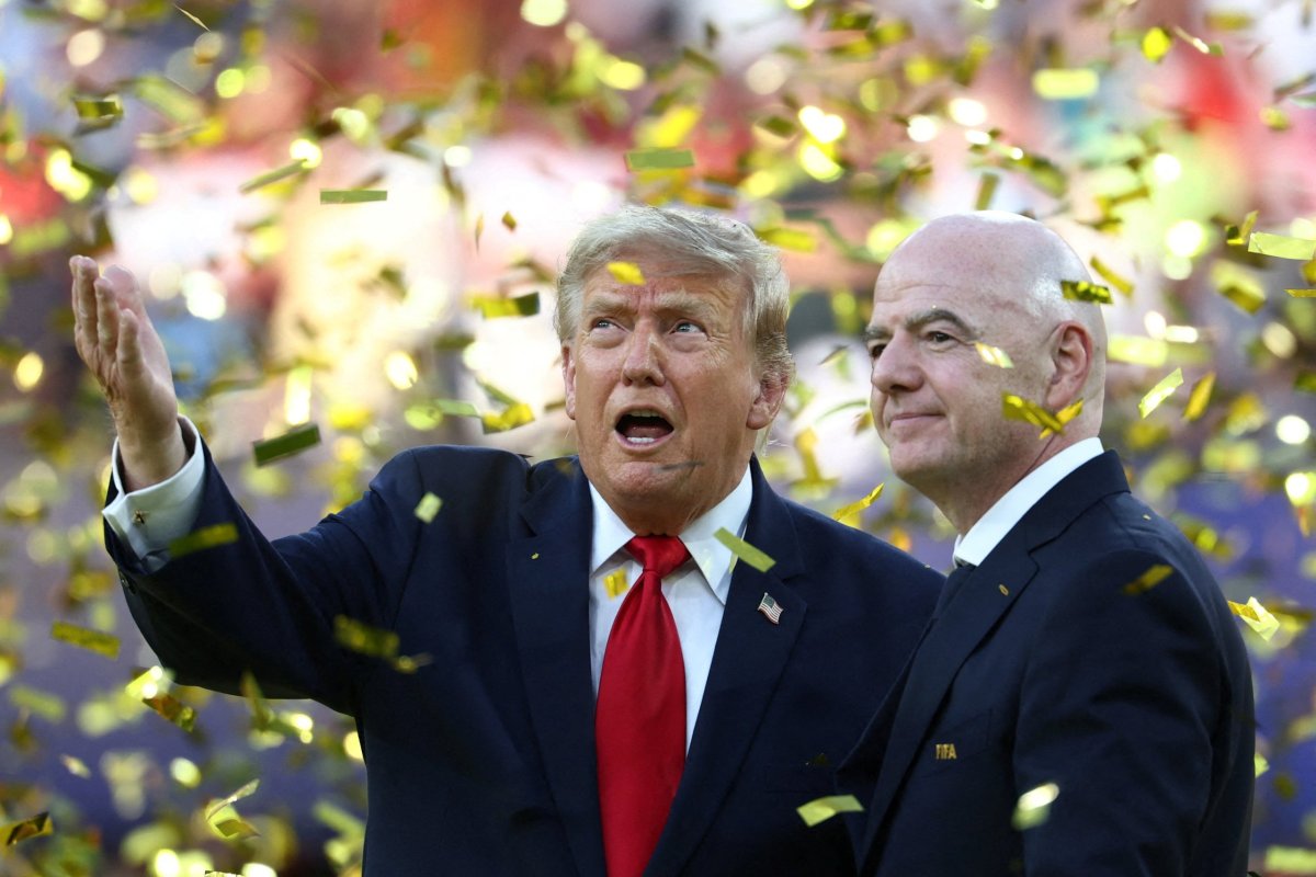 <p>Trump quiere que el presidente de la FIFA, Gianni Infantino, sea el próximo secretario general de la ONU</p>
