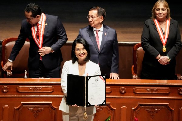 <p>Cambio de mando en Perú: ¿qué economía hereda Keiko Fujimori?</p>