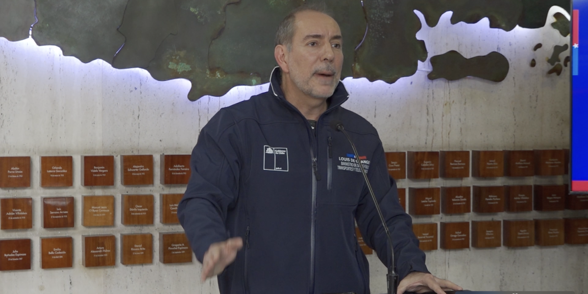 Ahora en DF | Biministro Louis de Grange detalla el costo de la reconstrucción en Coquimbo y Huasco tras histórico temporal