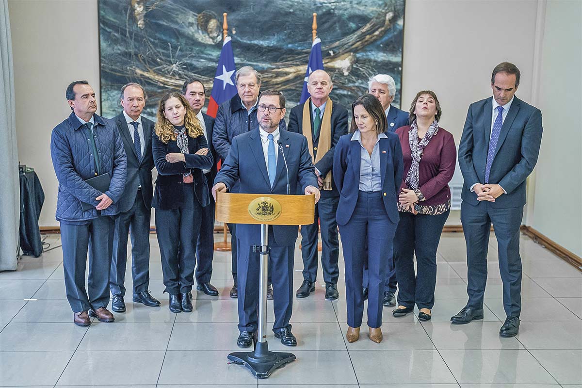 <p>El canciller lideró la reunión de este lunes con los gremios empresariales.</p>