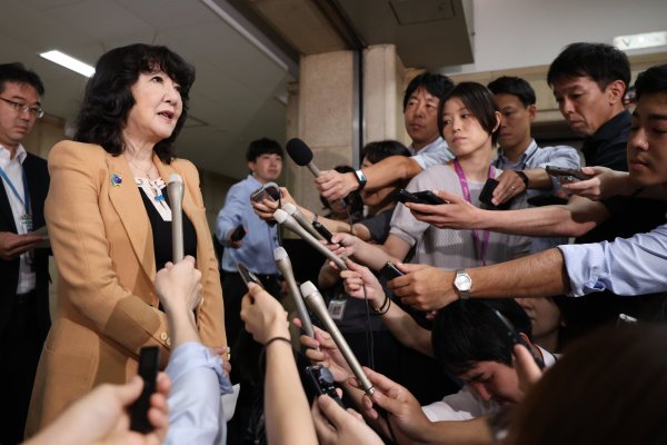 <p>La ministra de Finanzas de Japón, Satsuki Katayama.</p>