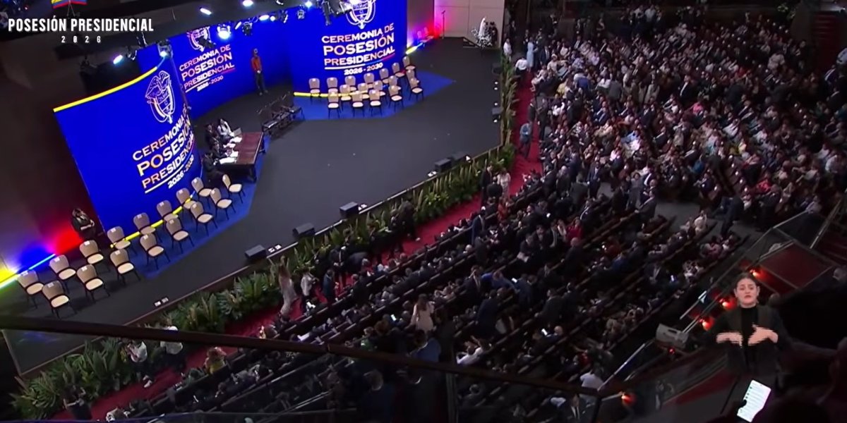 Ahora en DF | Sigue en vivo la Ceremonia de posesión presidencial de Colombia 2026 - 2030