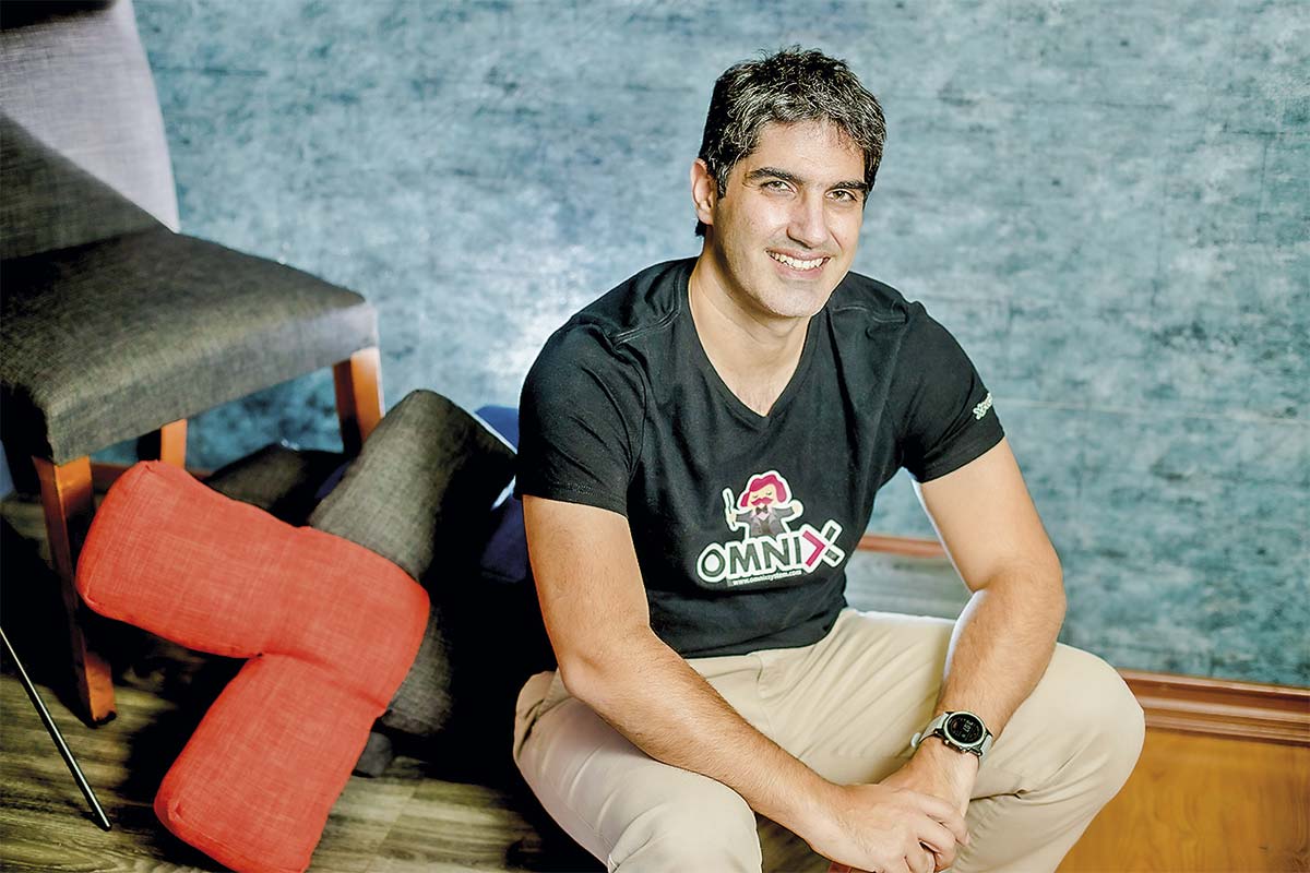 <p>Aaron Cassorla, cofundador y CEO de Omnix.</p>