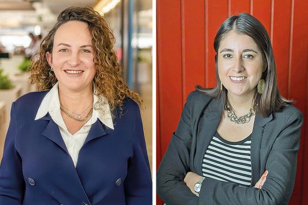 <p>CAROLINA VALLEJO CEO DE MOVISTAR CHILE Y ROMINA GARRIDO SUBSECRETARIA DE TELECOMUNICACIONES.</p>