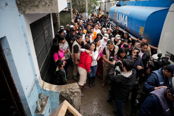 Las lluvias también causan estragos en Perú y se transforman en la primera prueba de Keiko Fujimori