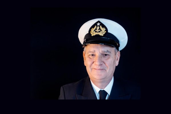 Claudio Melandri y su desconocido rol en la Armada: “Soy capitán de corbeta”