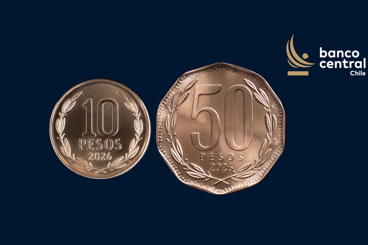 En el caso de la moneda de $10, se incorporan algunos cambios de tamaño y canto, mientras que la de $50 conserva una apariencia muy similar a la actual.