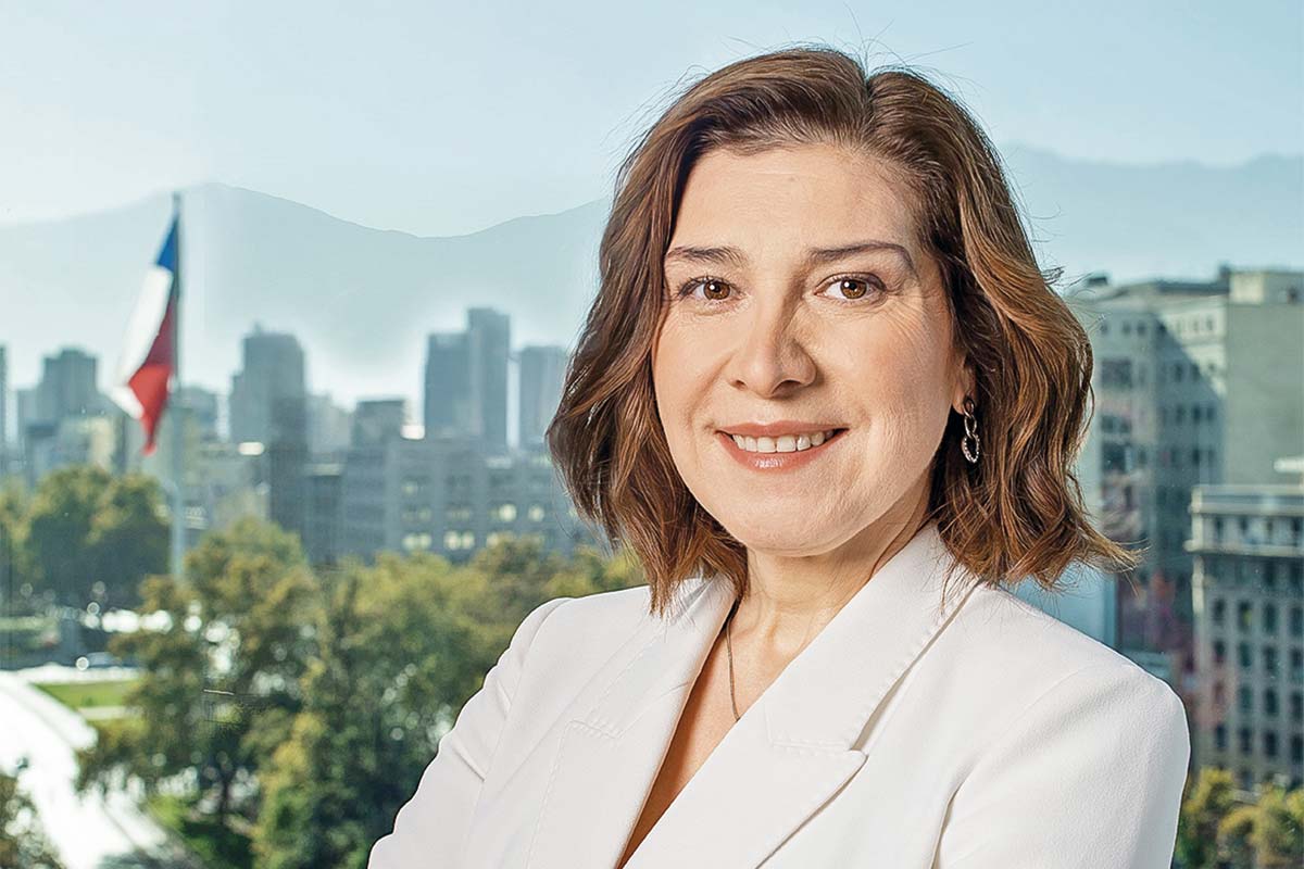 La presidenta de la Comisión para el Mercado Financiero, Catherine Tornel.