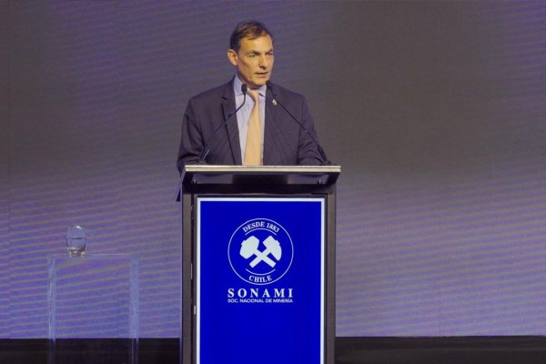 El CEO de Andes Iron, Pedro Ducci, realizó el anuncio al cierre de la Cumbre de la Minería 2026 de Sonami.