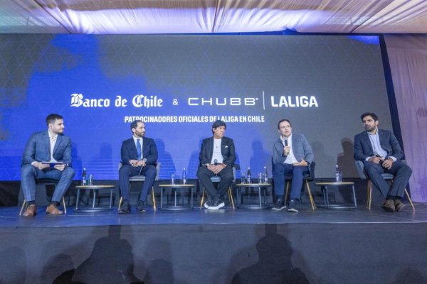 Banco de Chile junto a Chubb sellan alianza con LALIGA: clientes podrán acceder a beneficios ligados al fútbol español