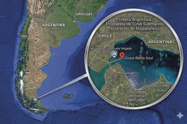 Túnel bajo el Estrecho de Magallanes: Gobierno Regional encarga a Universidad Católica los estudios de factibilidad técnica de la iniciativa