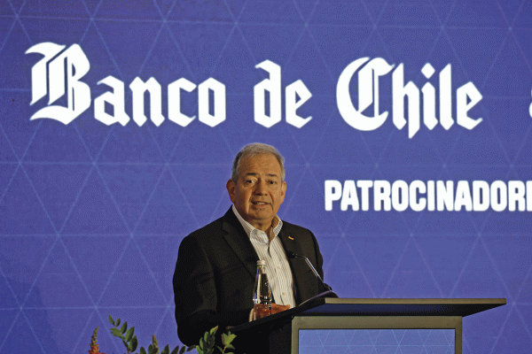 El CEO de Banco de Chile, Eduardo Ebensperger. Foto: Aton.