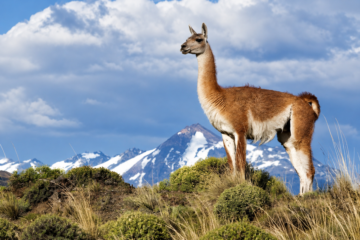 El guanaco regresa a La Araucanía: proyecto de repoblamiento busca reconvertir economía hacia lucrativo turismo de avistamientos