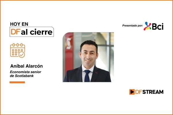 DF al Cierre | Aníbal Alarcón, economista senior Scotiabank, por IPoM: "Es muy considerable el ajuste a la baja"