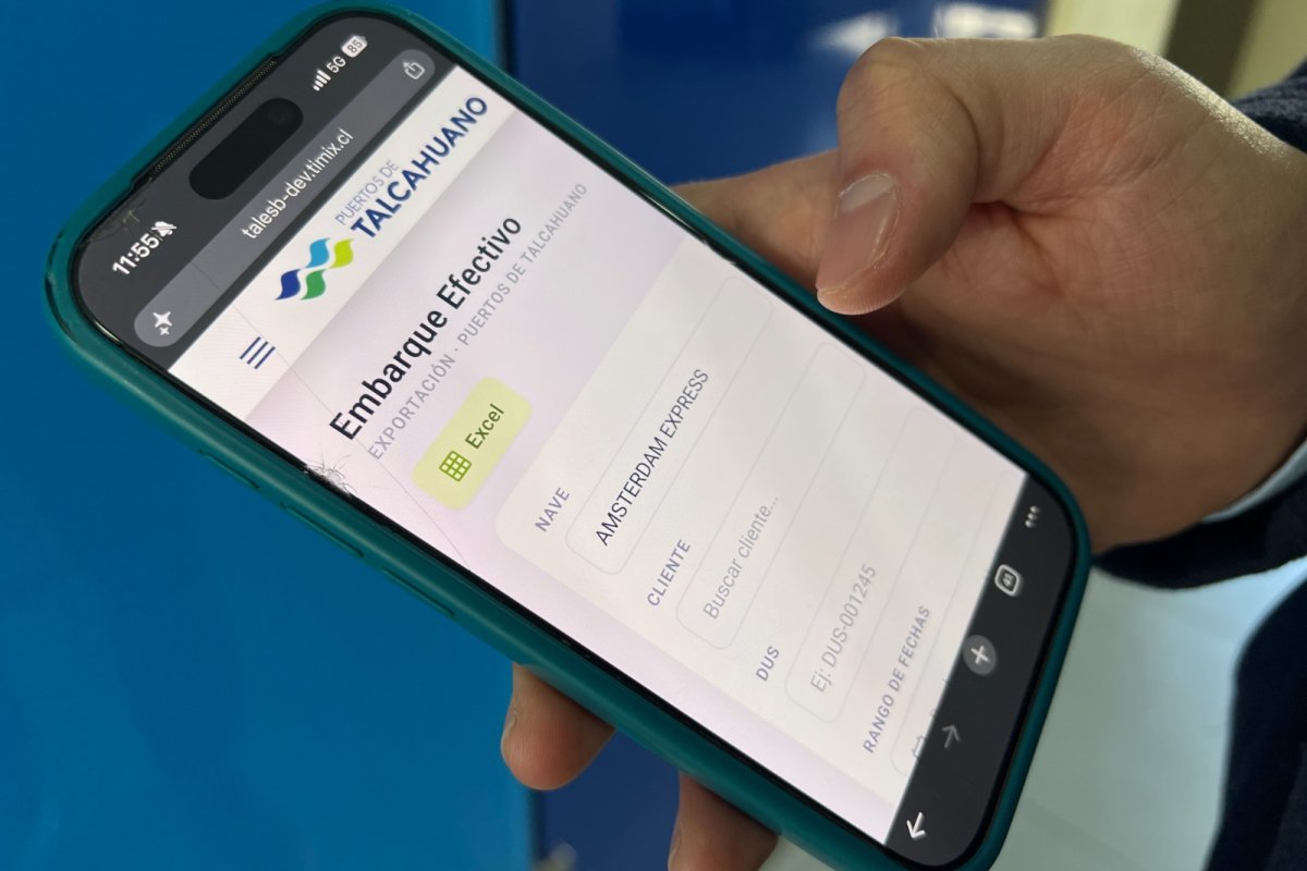 Implementan en Biobío nueva plataforma digital para optimizar las trasferencias de carga exportada desde la región