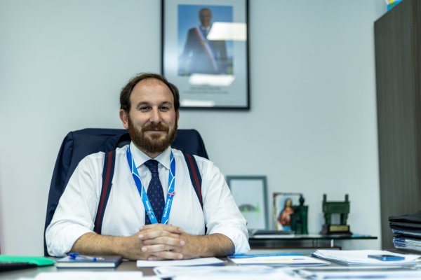 El alcalde de Huechuraba, Max Luksic. Foto: Verónica Ortiz.