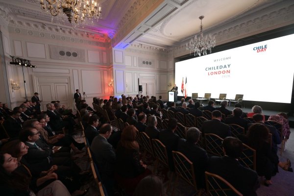 The Landmark London, donde se realiza el ChileDay, congregó a gran parte de los representantes del mercado financiero local. (Foto: ChileDay 2026)
