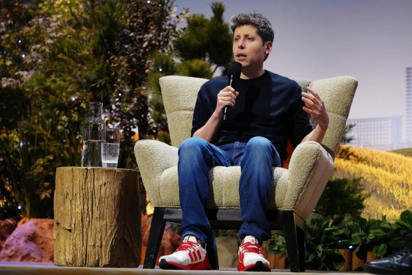 Sam Altman, CEO de OpenAI, desarrollador de ChatGPT. Foto: Bloomberg