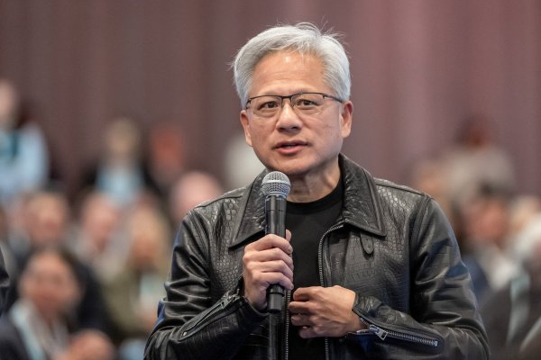 Jensen Huang, CEO de Nvidia. Foto: Bloomberg