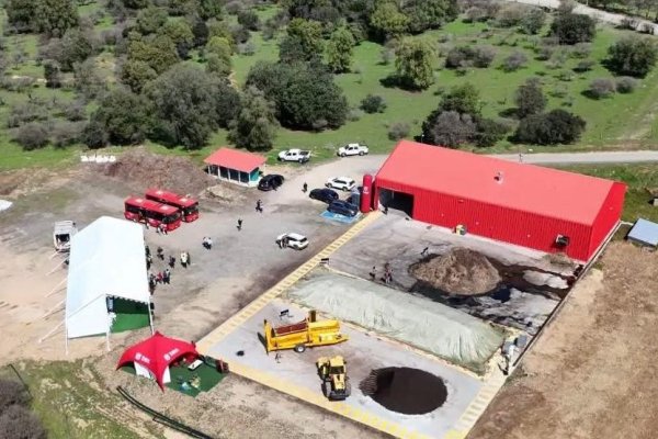 Con una inversión de $ 1.180 millones, Talca inaugura la planta municipal de compostaje más grande de Chile