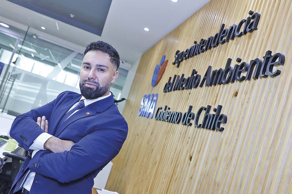 El superintendente del Medio Ambiente, Emanuel Ibarra, asumió el 1 de septiembre. Foto: Julio Castro
