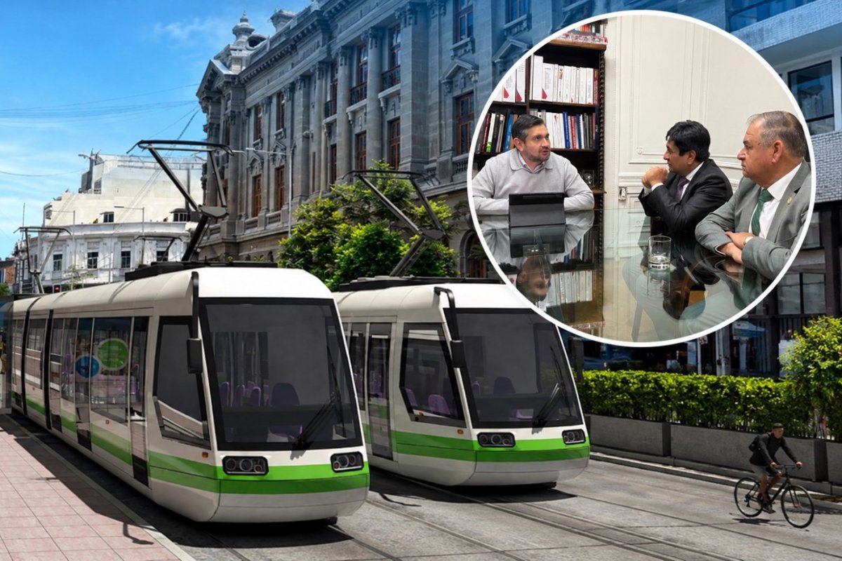 Representantes de Metro se reúnen con gobernador de Antofagasta y alcalde de Mejillones para avanzar en proyecto de tren urbano