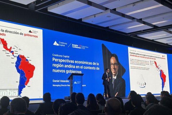 Credicorp Capital ve mejores condiciones para la inversión en la región y destaca avance de Chile: "Va un paso adelante"