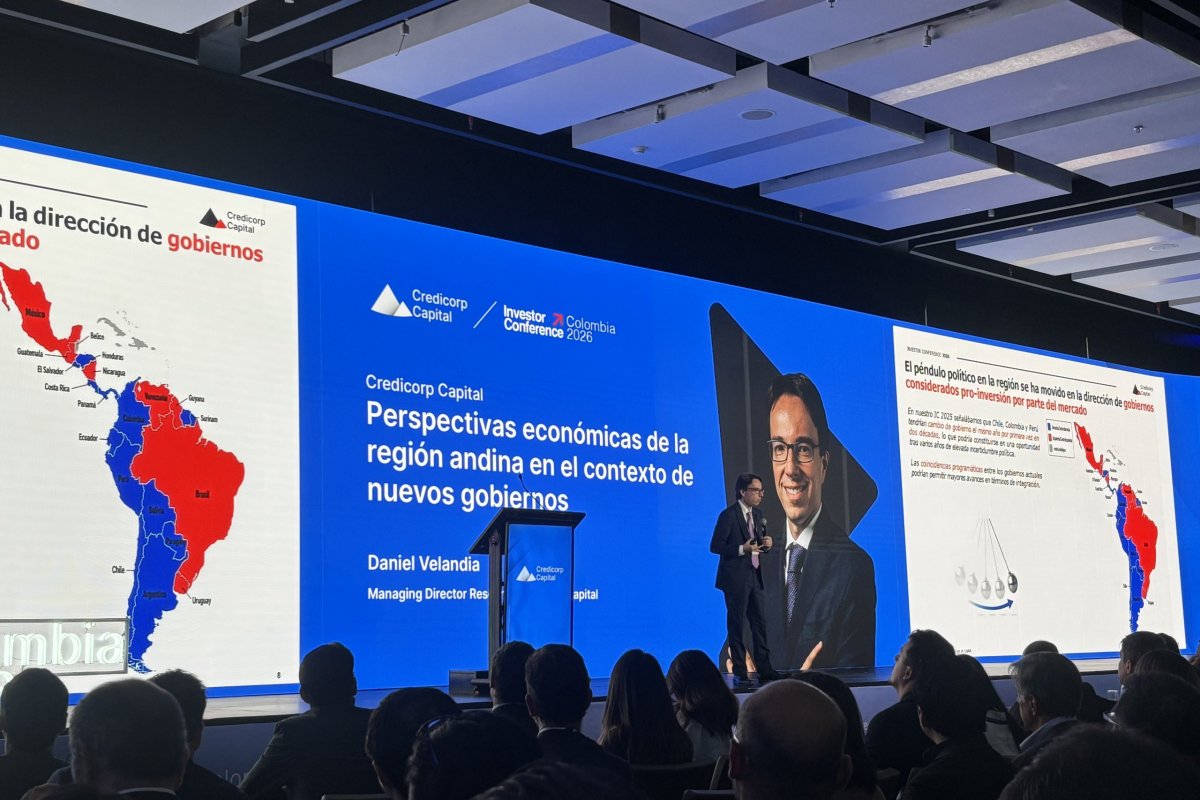 Credicorp Capital ve mejores condiciones para la inversión en la región y destaca avance de Chile: "Va un paso adelante"