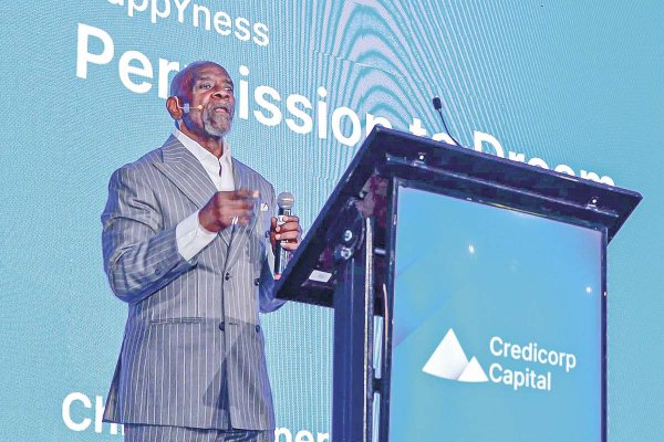 El excorredor y actual conferencista, Chris Gardner.