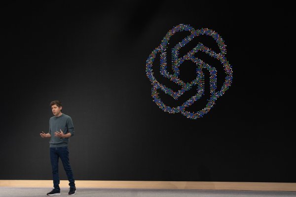 Sam Altman, CEO de OpenAI, desarrollador de ChatGPT. Foto: Bloomberg
