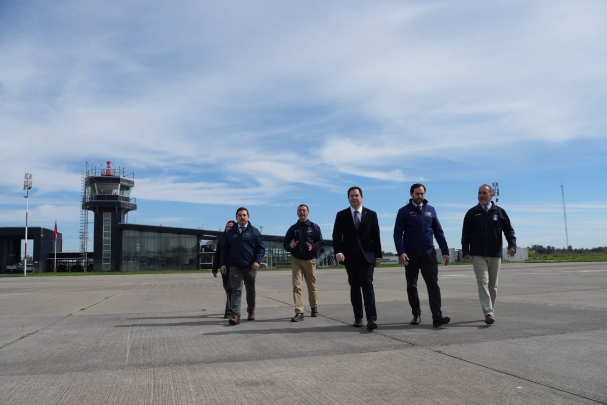 Con inversión de US$ 3.300 millones, licitan modernización de aeródromo de Chillán para impulsar polo logístico en Ñuble
