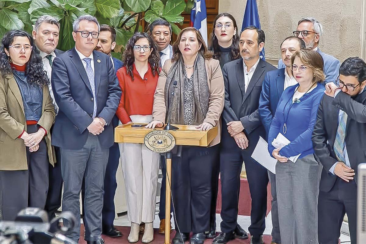 Parlamentarios de la oposición se reunieron el miércoles en el Congreso para hablar del Presupuesto 2027 ante la prensa.