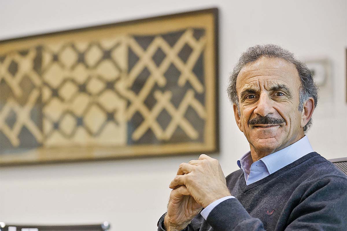 Eduardo Dib, empresario de origen sirio-libanés y socio fundador de Alfombras Dib.