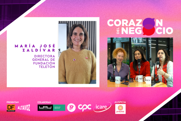 Corazón del Negocio | María José Zaldívar hace un llamado a las empresas antes de la Teletón 2026