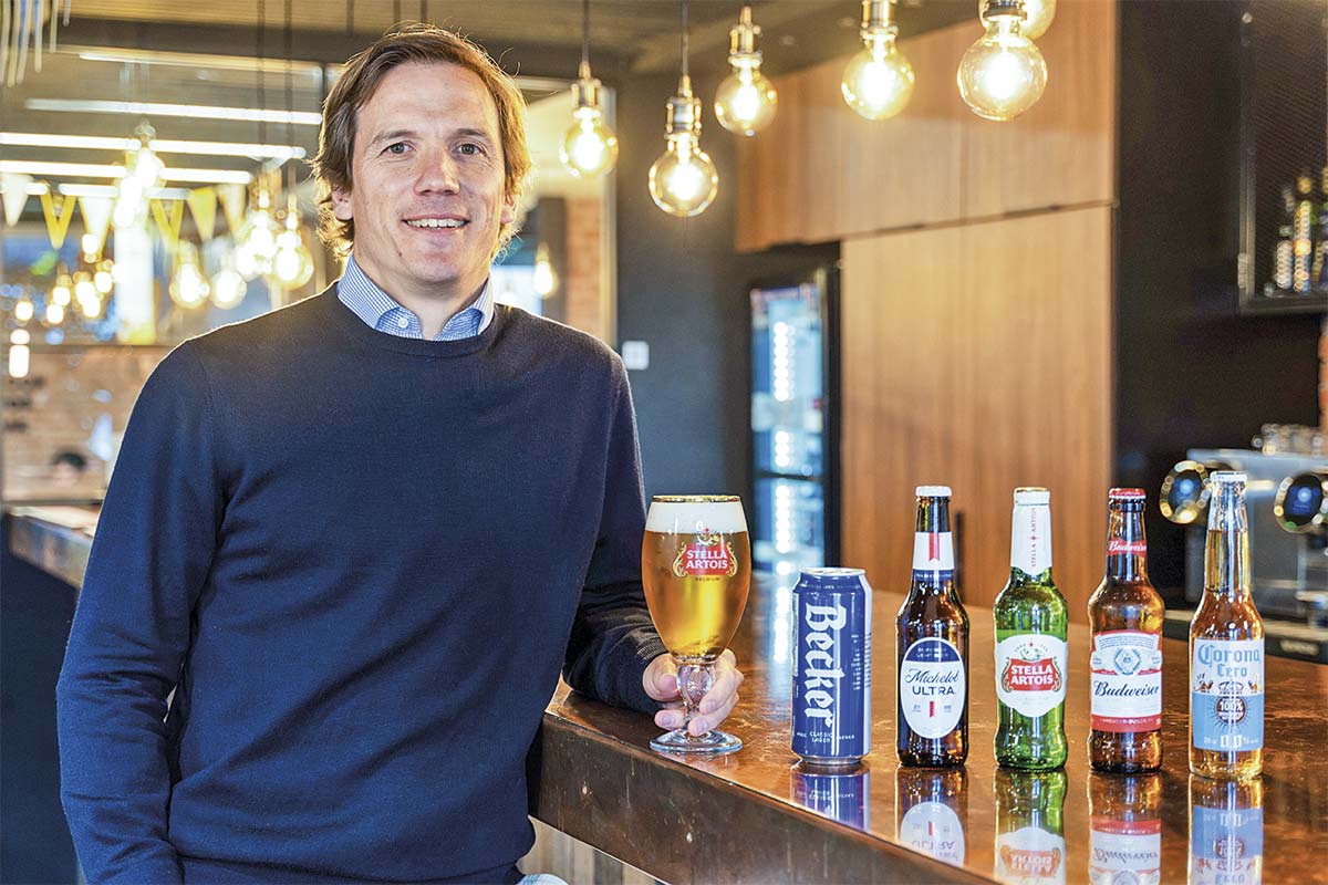 El gerente general de AB inBev, Juan Manuel Ferrés.