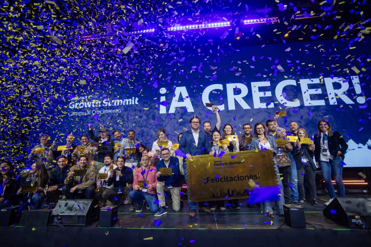 699 postulaciones, más de 150 pitches y 31 Golden Tickets: así se vivió la tercera versión del Growth Summit de Walmart Chile