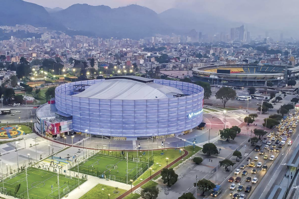 Movistar Arena de Bogotá cambiará de nombre a semanas de la salida del grupo chileno Hiller
