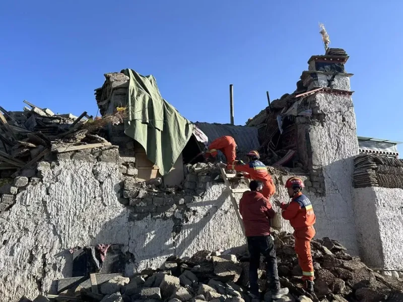 Ahora en DF | Al menos 16 fallecidos y decenas de heridos tras terremoto de magnitud 7 en la región del Tíbet