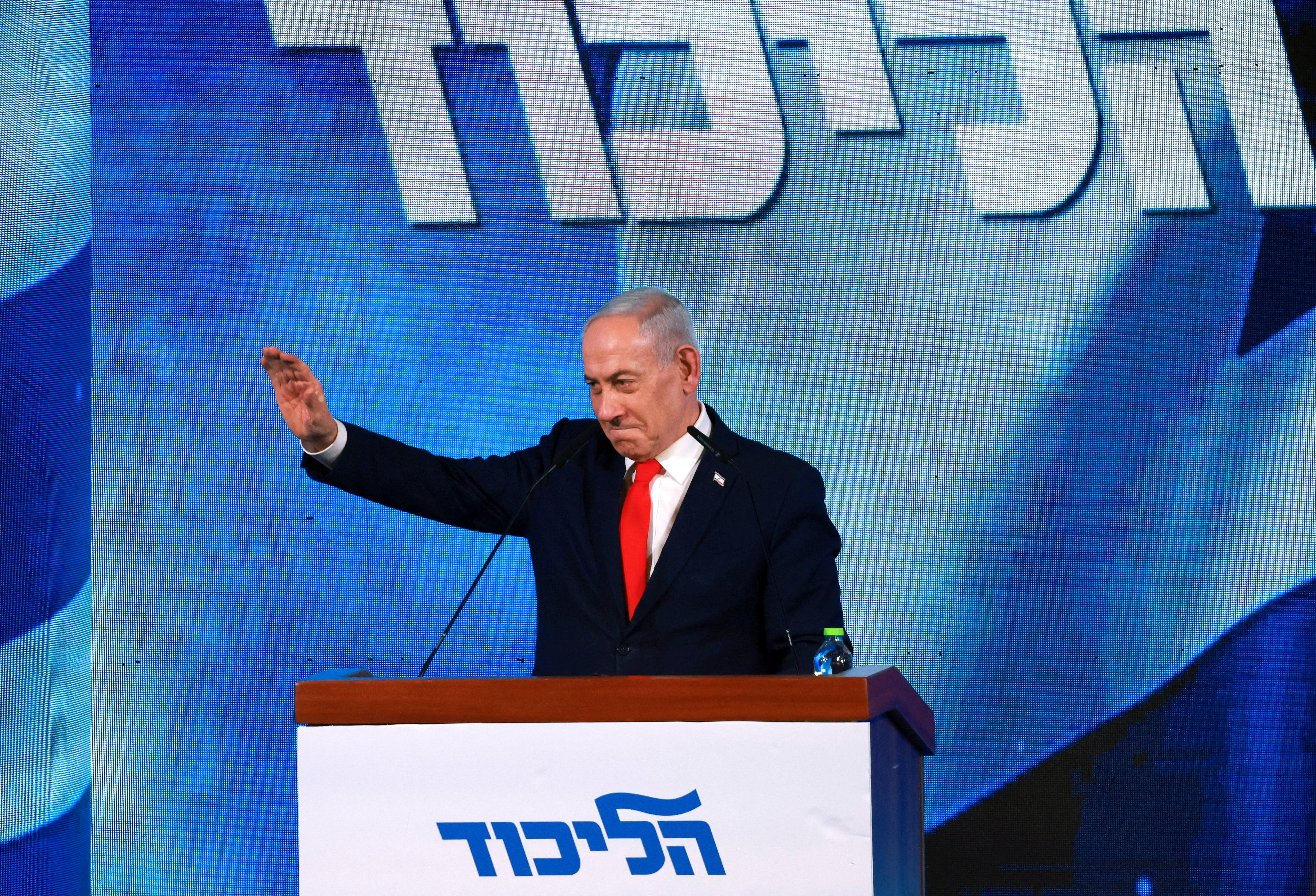 Elecciones en Israel: Netanyahu aventaja a Eisenkot con el 70% de los votos escrutados pero no le alcanza para formar gobierno