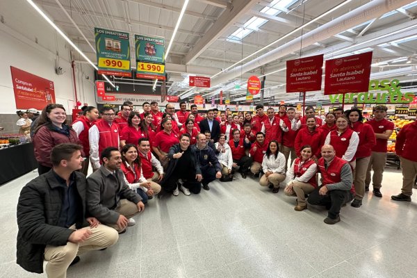 Cencosud inaugura su primer Santa Isabel en la comuna de Lautaro, que se transforma en la sucursal número 197 de la cadena en Chile